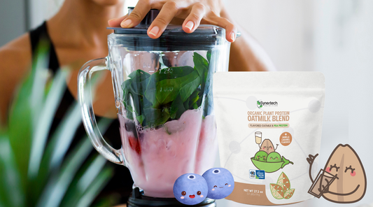Elevate Your Smoothie Game with Synertech Nutrition's Plant Protein + Oatmilk Blend