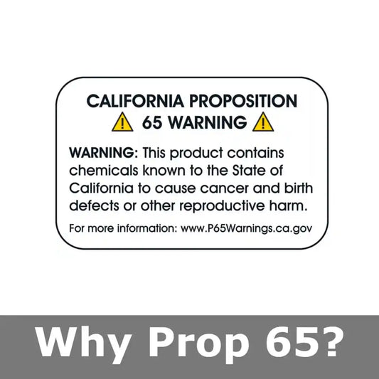 What is Proposition 65 and why is it on food and dietary supplements?