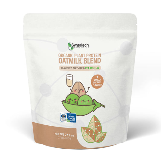 Organic Plant Protein Oatmilk Blend - Vanilla Caramel